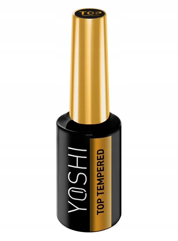Yoshi Top Tempered 10 ml top no wipe do paznokci Marka Yoshi