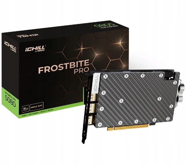 Karta graficzna Inno3D GeForce Rtx 5080 iChill Frostbite Pro 16GB GDDR7