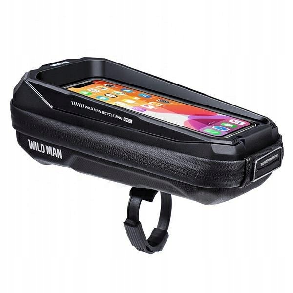 Wildman Etui/uchwyt rowerowy MS33 0.6L sakwa na kierownicę czarna/black