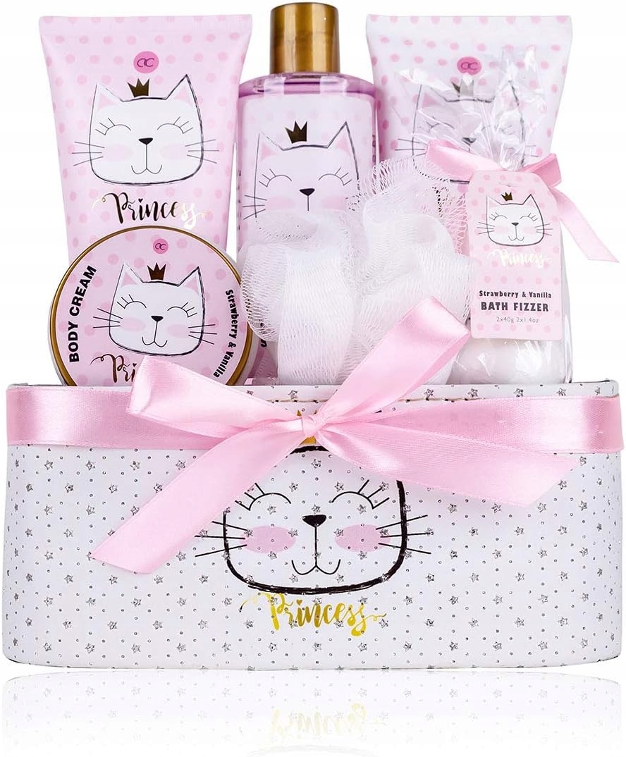 Princess Kitty Accentra cestovní vanička pro děti 7 dílů