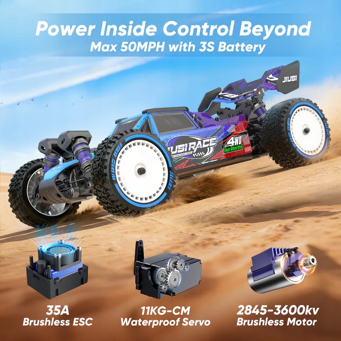 WB12 pro 1/12 Buggy 3S Dua Electric Green
