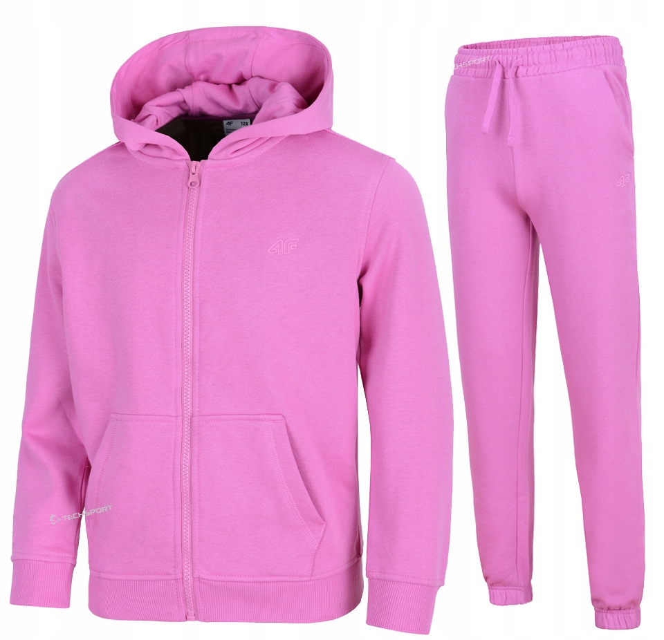 4F Ocieplany Dziewczęcy Dres Komplet Bluza Spodnie rozm 158