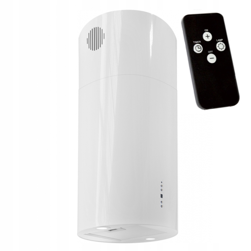 Okap wyspowy TOFLESZ BALTIC 40 biały LED pilot