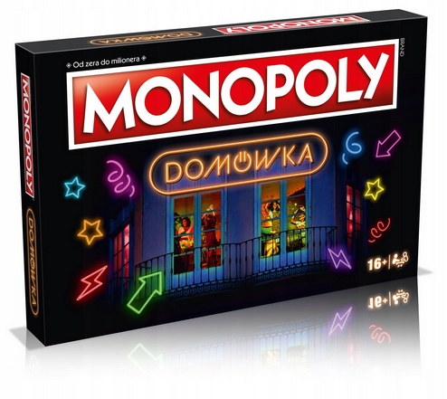 GRA PLANSZOWA TOWARZYSKA IMPREZOWA MONOPOLY DOMÓWKA
