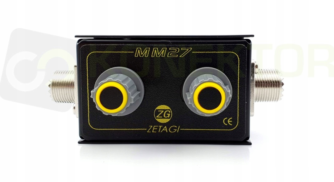 Matcher Zetagi MM-27 26-28MHz (ochrona końcówki mocy, dopasowywanie anteny)