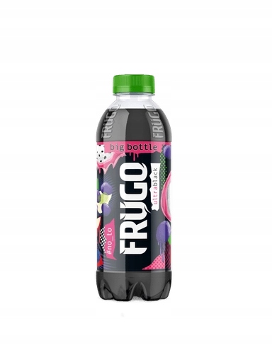 Levně 9 x Frugo Ultra Black Neperlivý víceovocný nápoj 1,1 l