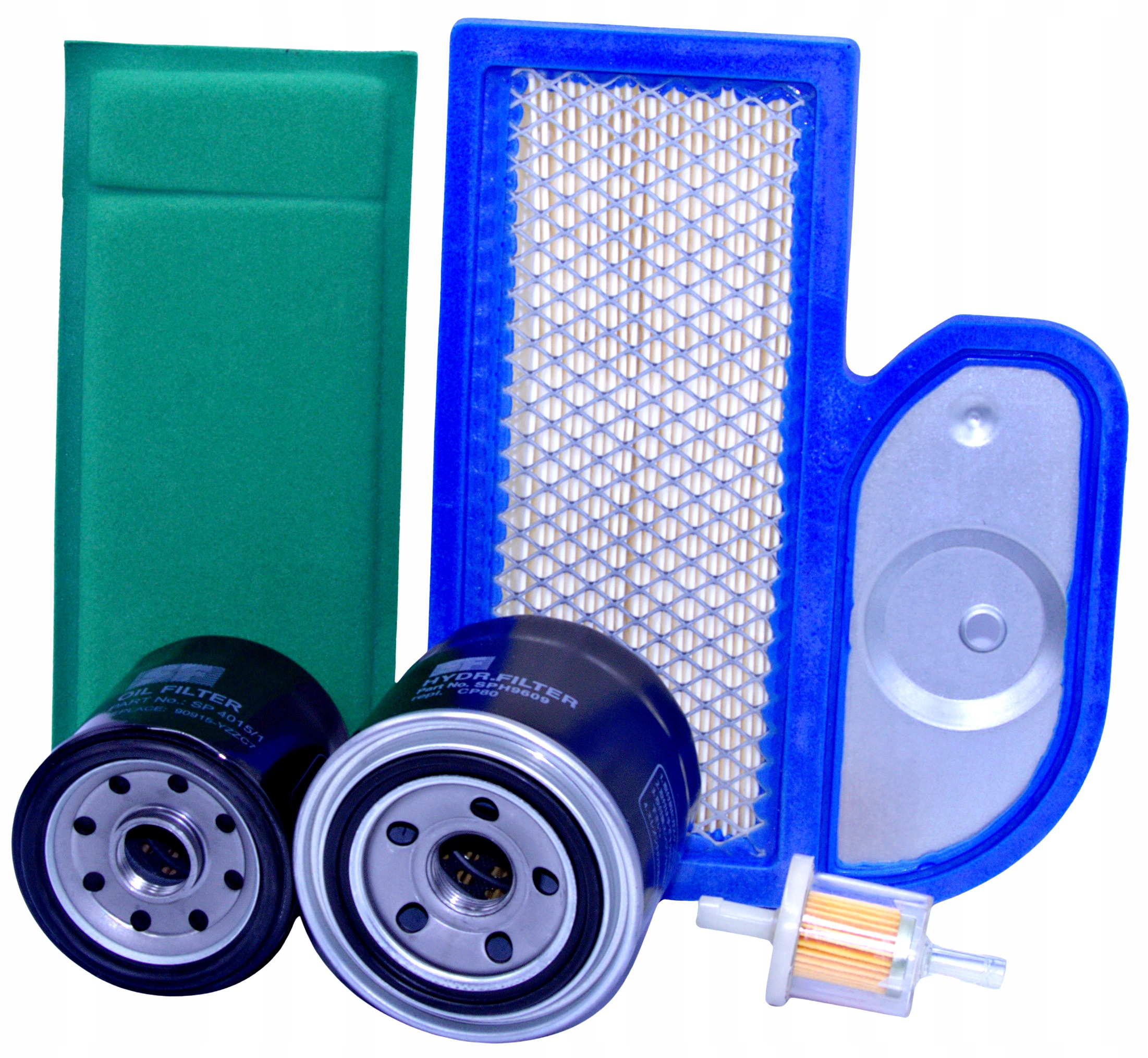 Filtry Canycom CM181, CM182, CM182K – vzduch, olej, hydraulické palivo