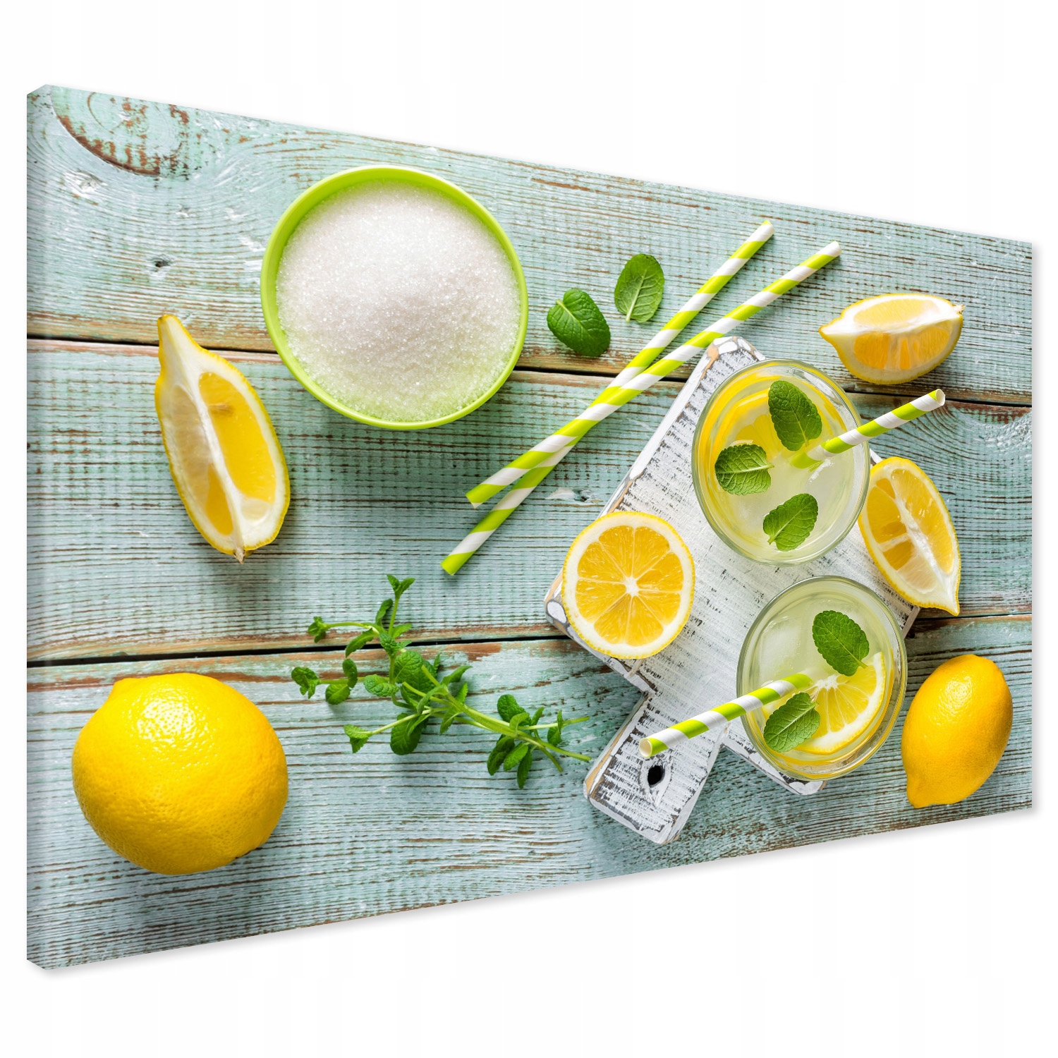 

Obraz na płótnie cytryny lemoniada napoje 120x80