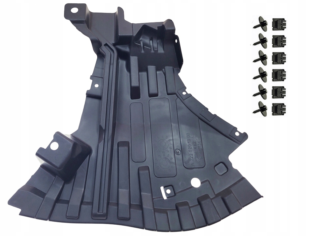 Kryt nárazníku Mercedes S Amg 63 W222 chladiče deska 2017-2020 Lift Levá