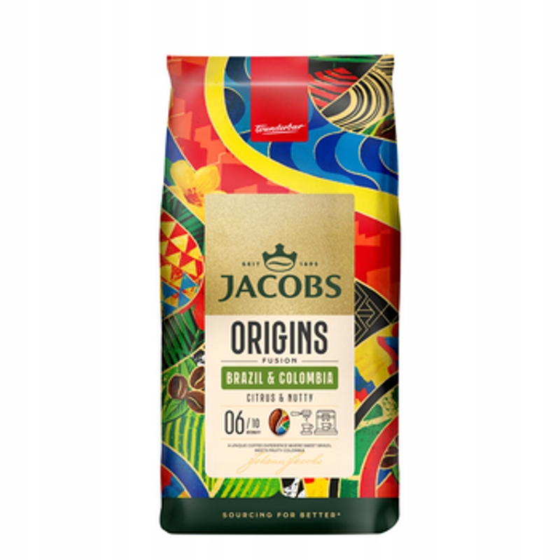 Levně Jacobs Origins Brazil&Colombia 1000 g