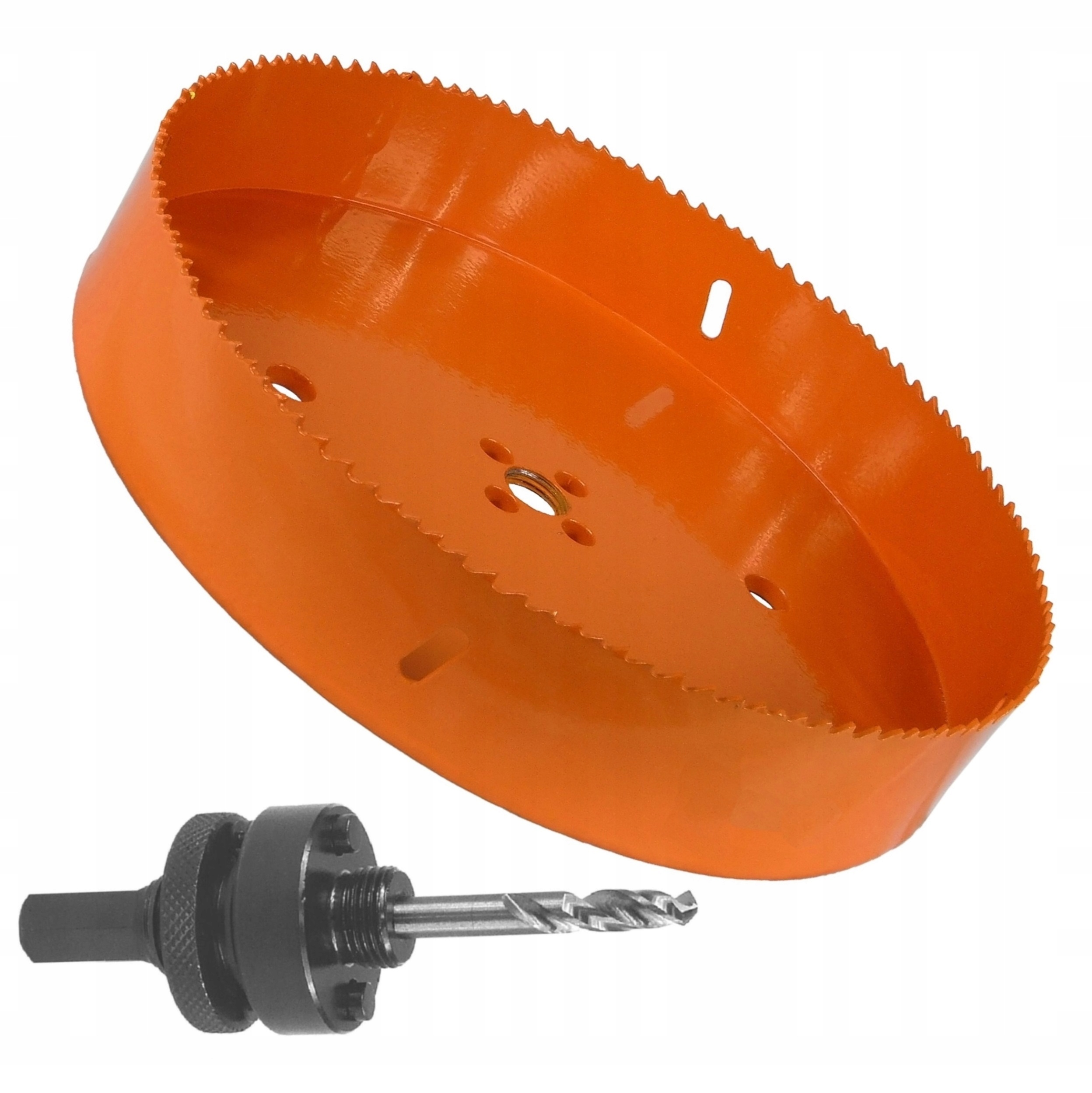 Otwornica Bi-metalowa 220 MM Uchwyt Do Otwornic 32-250MM Bi-metalowych