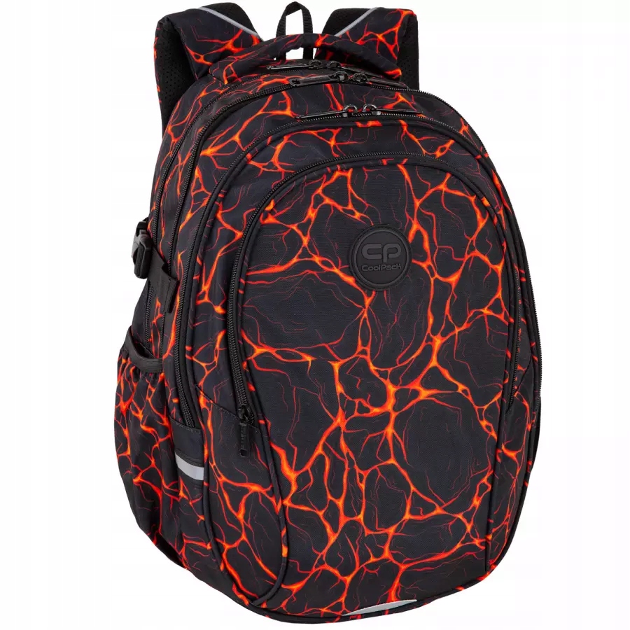 PLECAK SZKOLNY MŁODZIEŻOWY DLA CHŁOPCA LAVA MAGMA Marka CoolPack