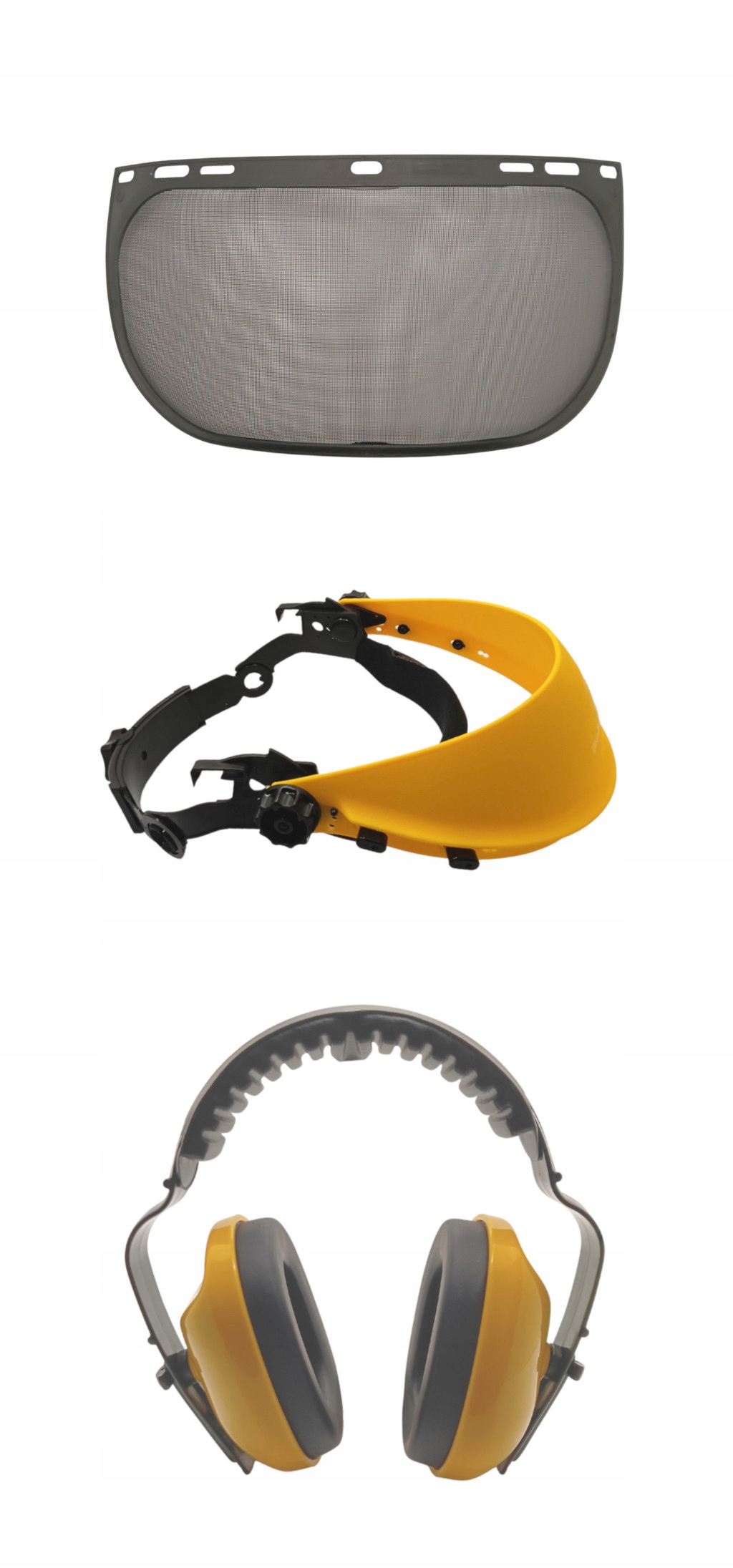 OSŁONA TWARZY SIATKA Z OCHRONNIKAMI SŁUCHU OREGON