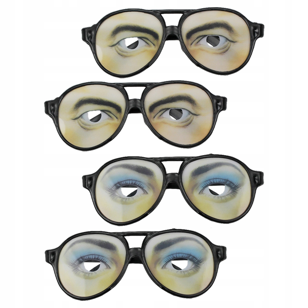 1 zestaw Nowość okulary Śmieszne okulary