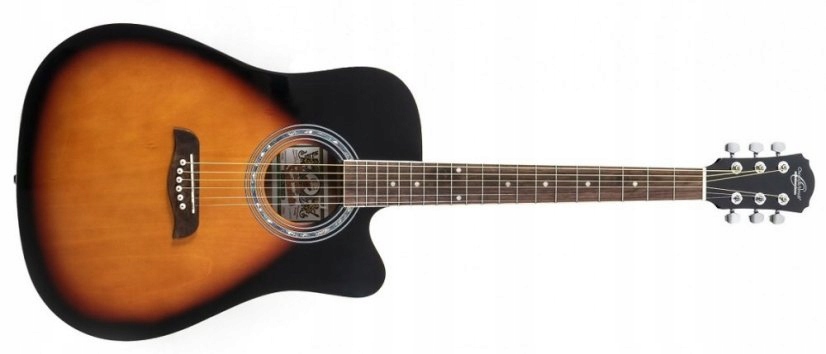 OSCAR SCHMIDT OD 45 CTSPACK gitara akustyczna + akcesoria