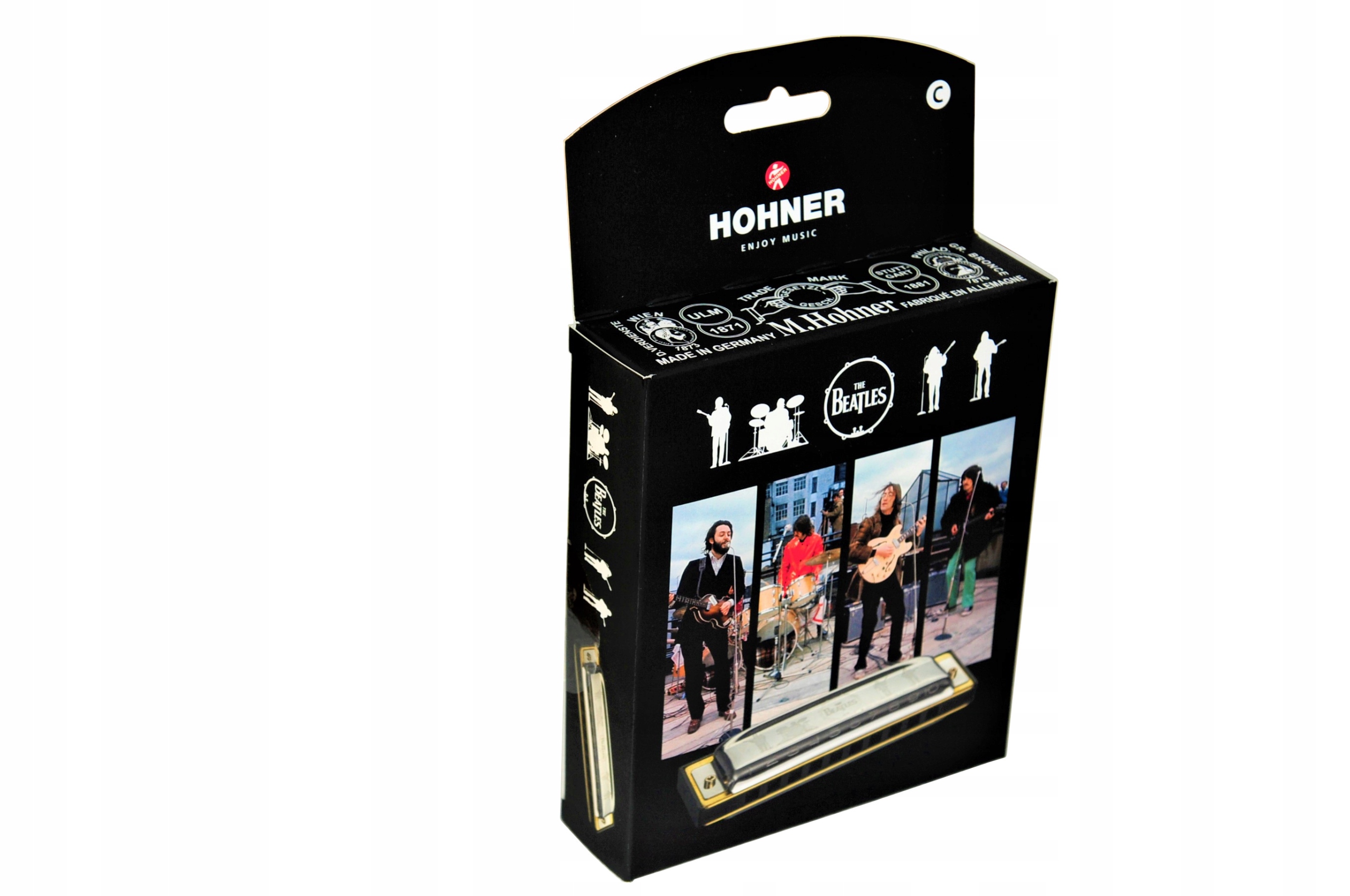 Hohner The Beatles Signature "C" + POZYTYWKA Stan opakowania oryginalne