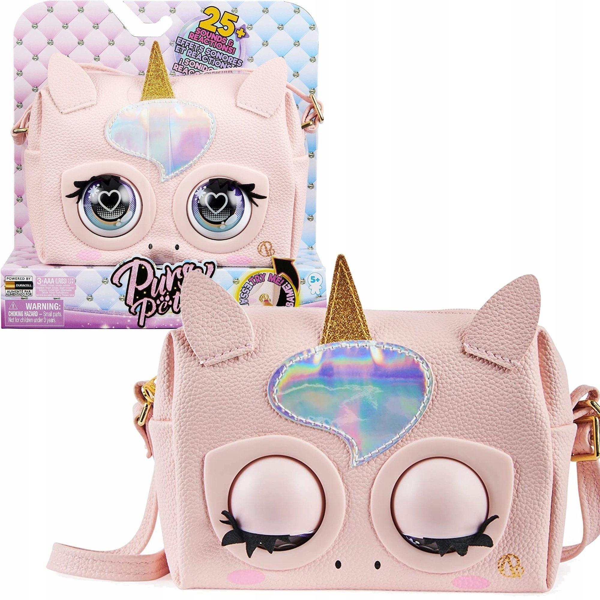 Purse Pets Torebka Interaktywna Glamicorn Różowa