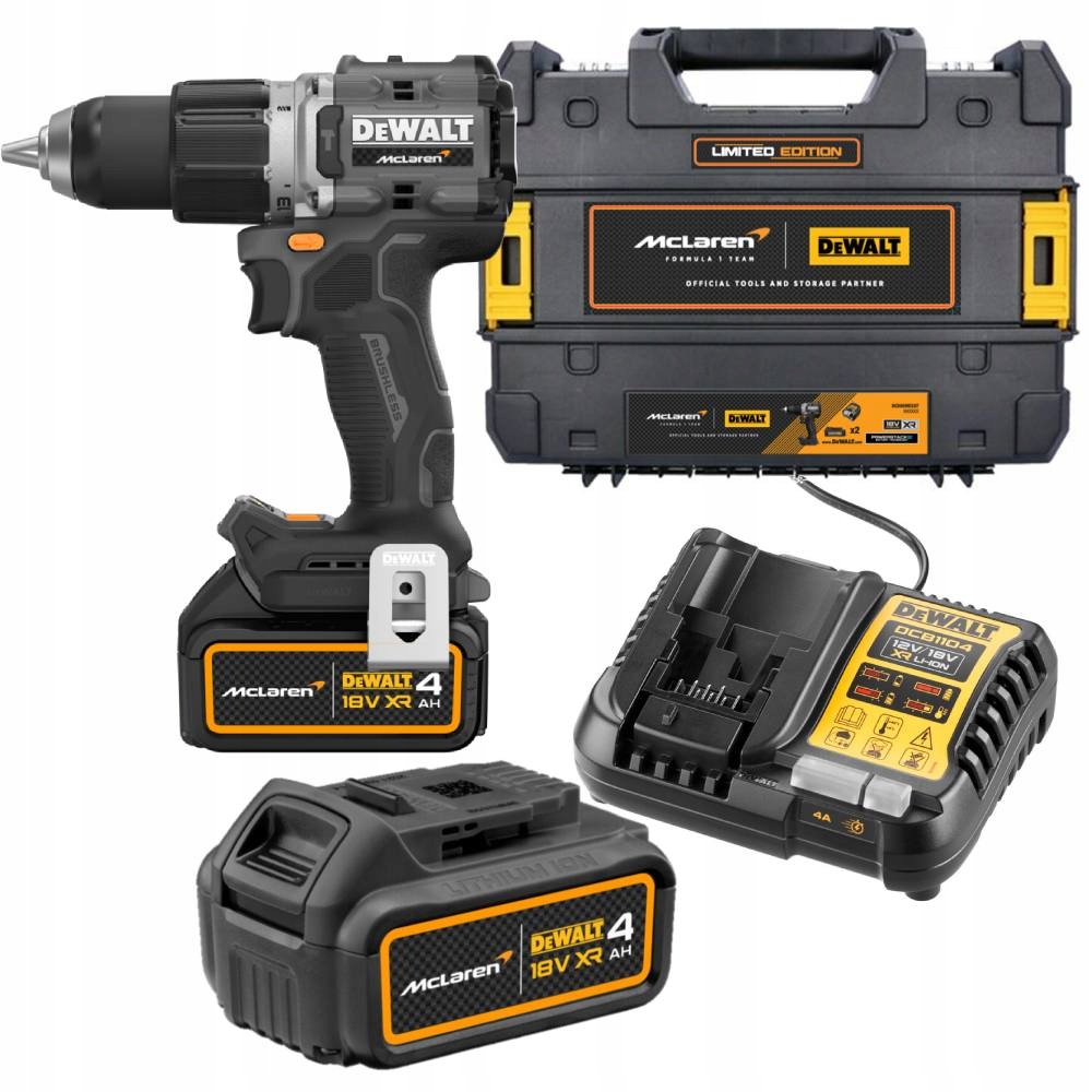 Dewalt Mclaren Wiertarko-wkrętarka Z Udarem 2x4.0Ah DCD85M