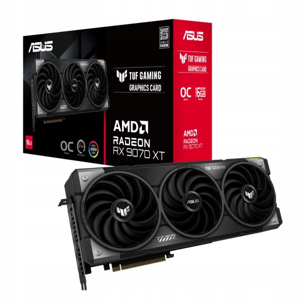Asus Tuf Gaming Radeon Rx 9070 Xt Oc 16GB GDDR6 90YV0L70-M0NA00