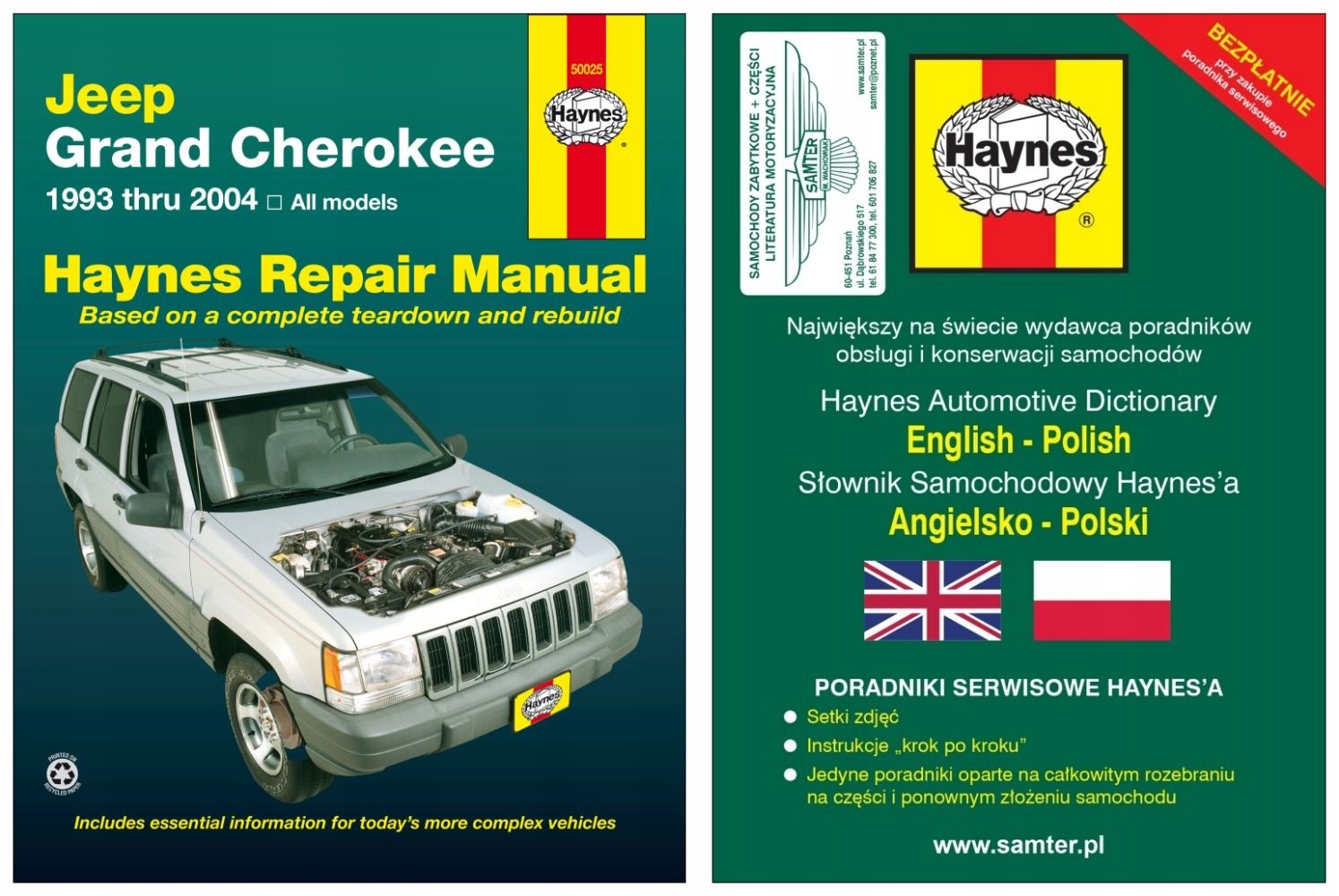 Jeep Grand Cherokee 93-04 руководство по ремонту Haynes