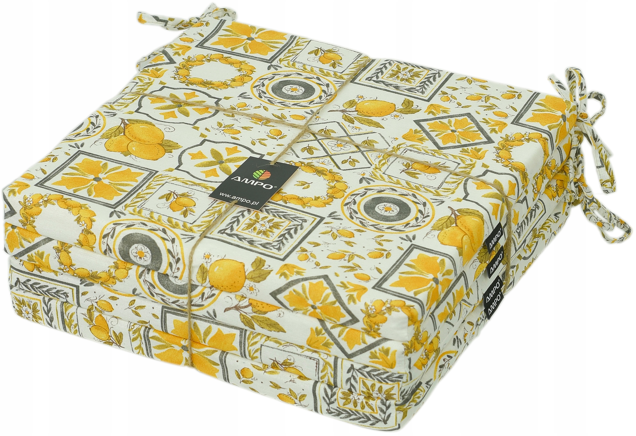 Sada Polštářů Na Domácí Kuchyňskou Židli 40x40