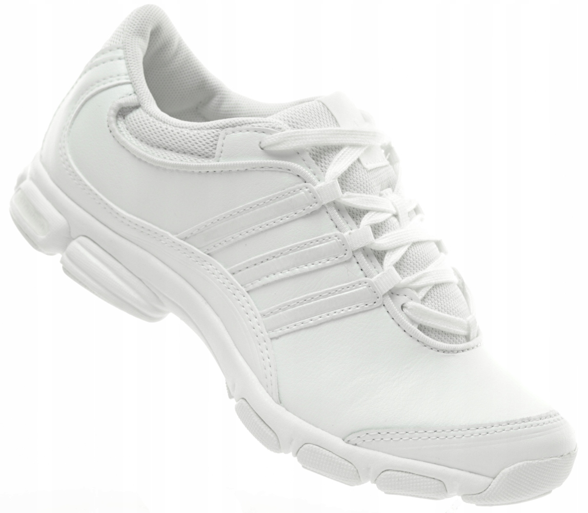 Buty damskie Adidas Cheer sportowe białe sneakersy Wysokość niskie