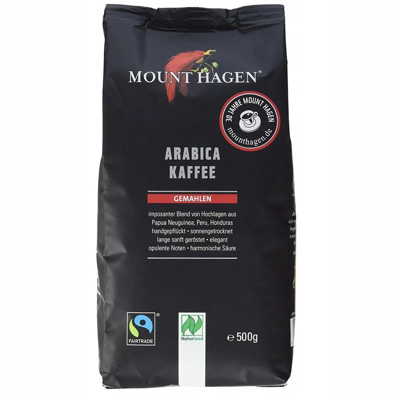 Mletá Káva Arabica 100 % Fair Trade Bio 500 g Mount Hagen