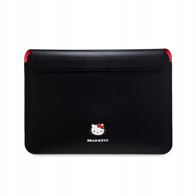 Hello Kitty Pu Metal Logo Sleeve – Pouzdro na notebook 13" 14" (černé)