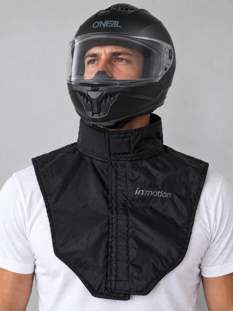 Długi kołnierz motocyklowy z polarem pod kurtkę na jesień zimę Kołnierz