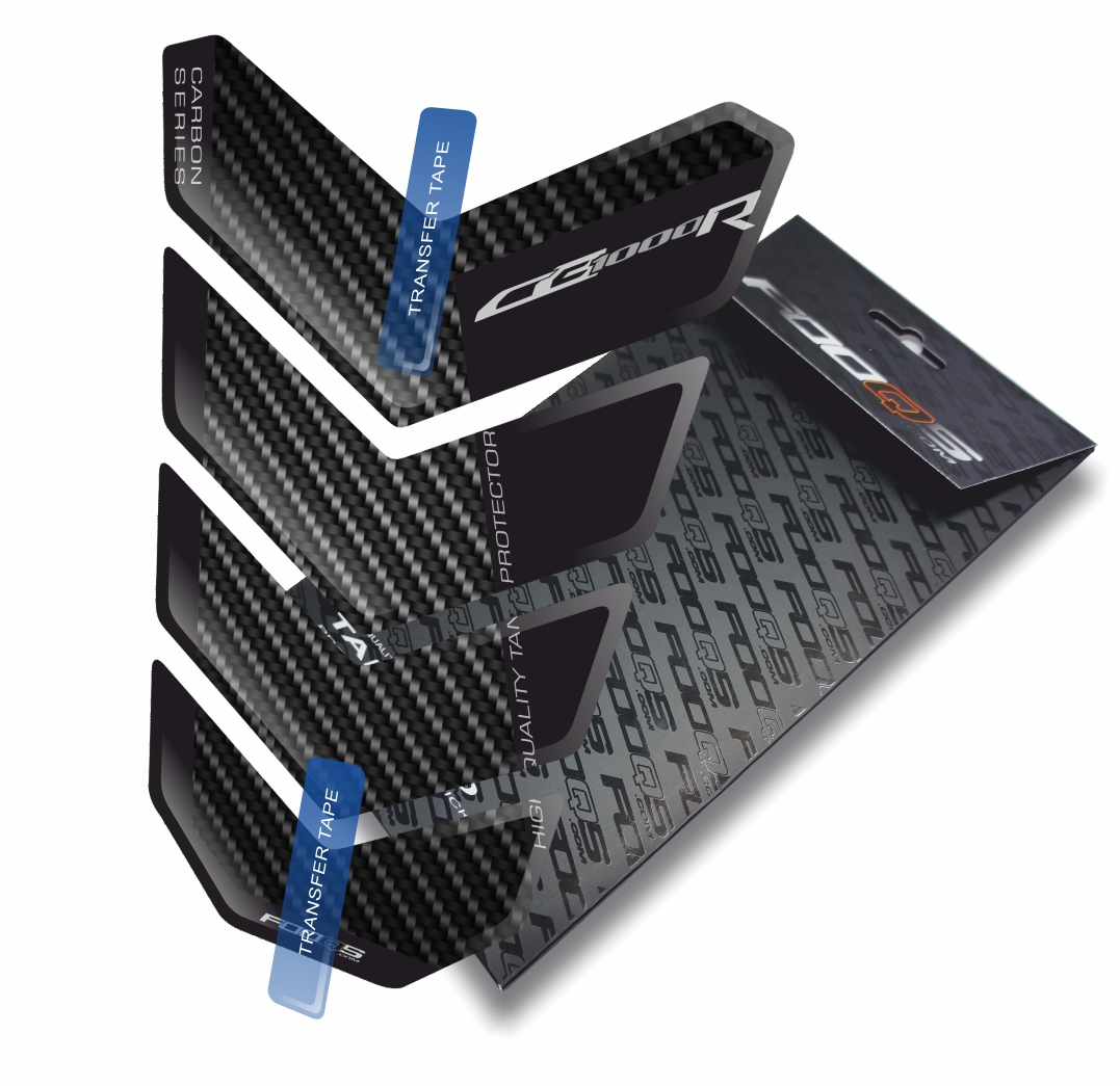 Tank-pad od firmy Fooqs Honda Cb 1000 R Carbon Karbon