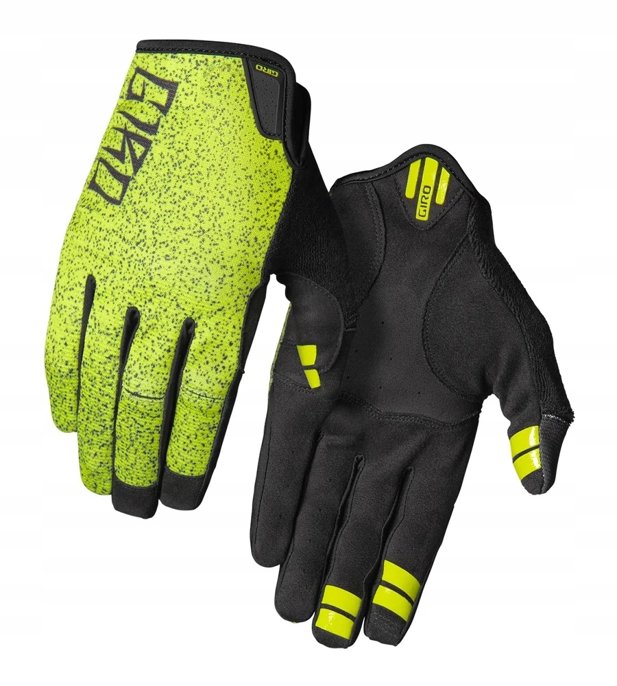 Rękawiczki męskie Giro Dnd długi palec lime brakedown