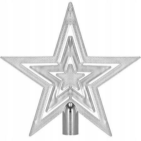 BOMBKI CHOINKOWE ZESTAW XXL 101szt SREBRNE WZORY Rodzaj Bombka ażurowa Bombka dekorowana Bombka gładka