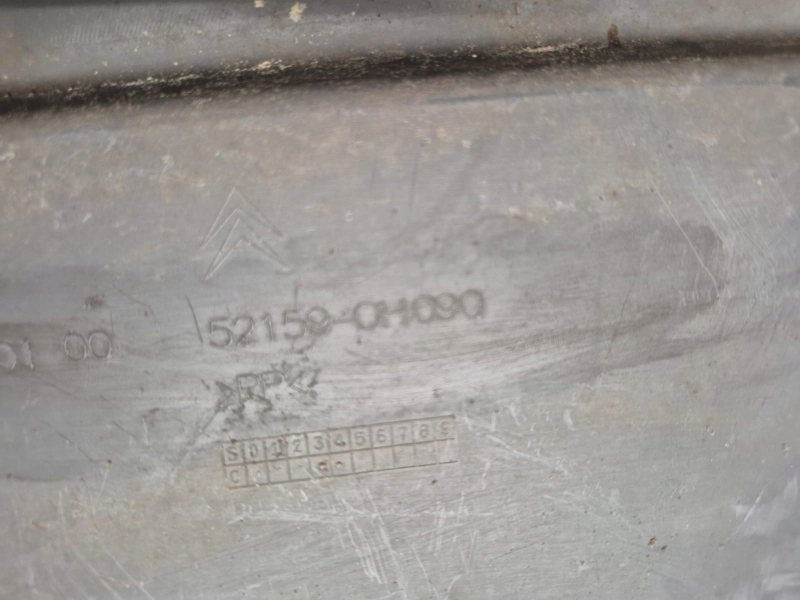 CITROEN C1 II 2 14-22 lökhárító hátsó hátsó