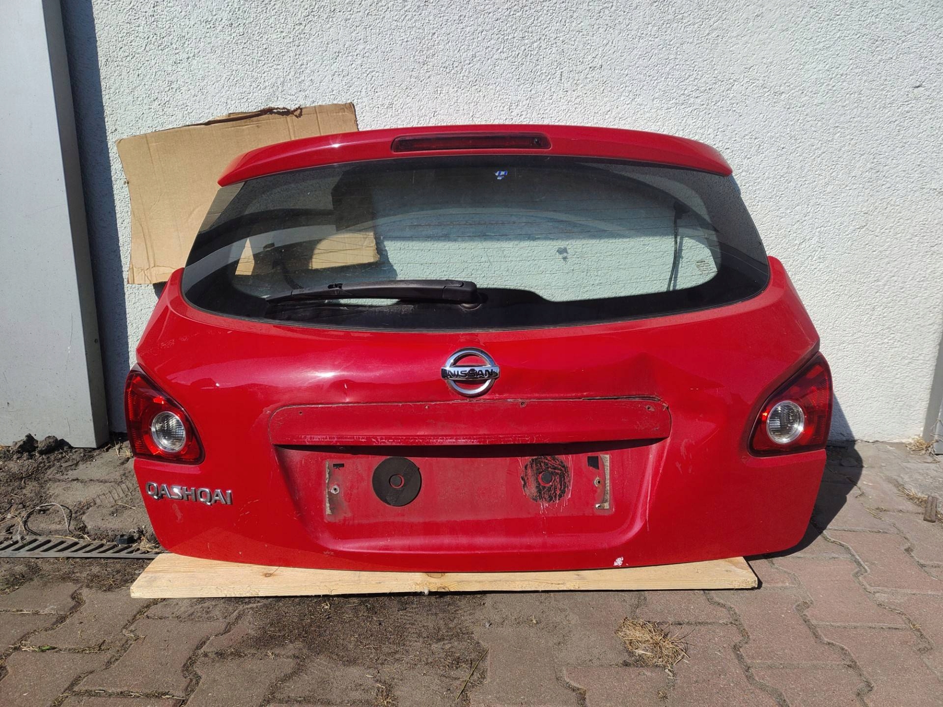 rear trunk door boot Nissan Qashqai J10 2008