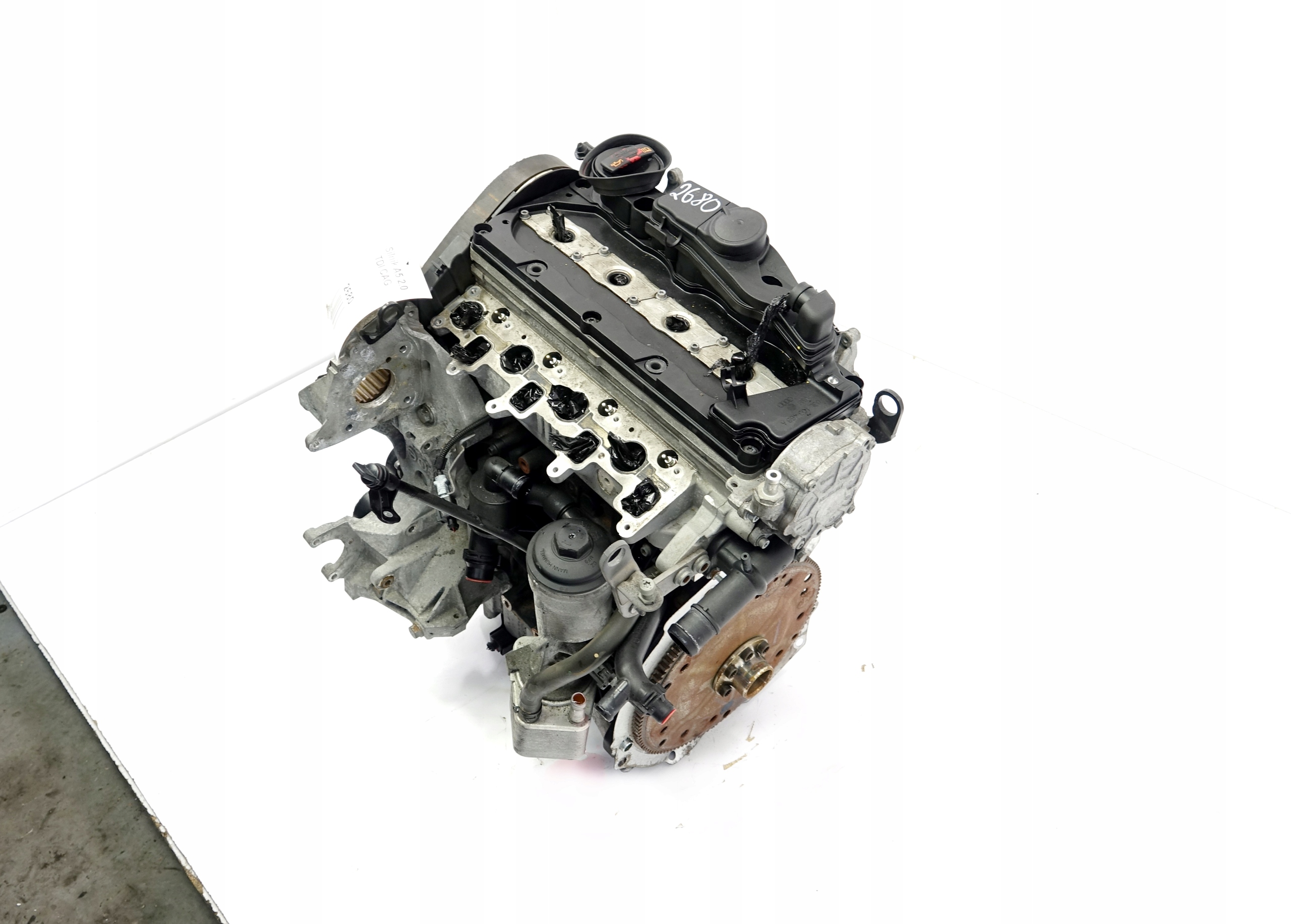 engine AUDI A4 B8 A5 Q5 2.0 TDI CAG