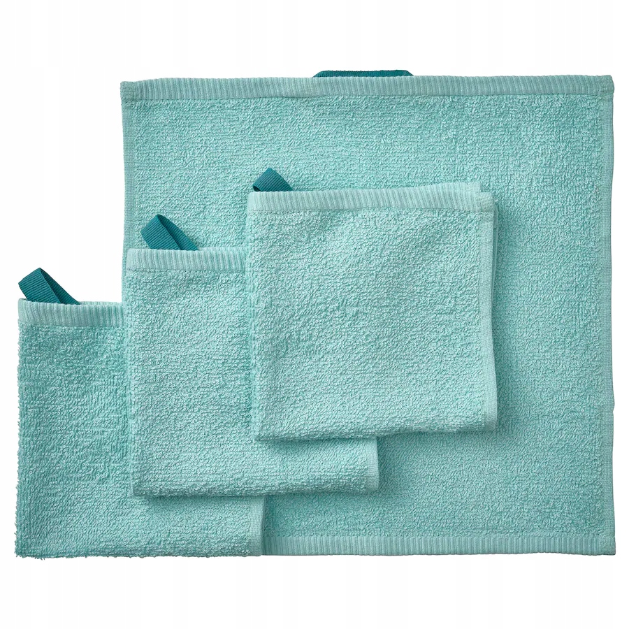 

Ikea Dimforsen Ręcznik turkusowy 30x30 cm 4sztuki