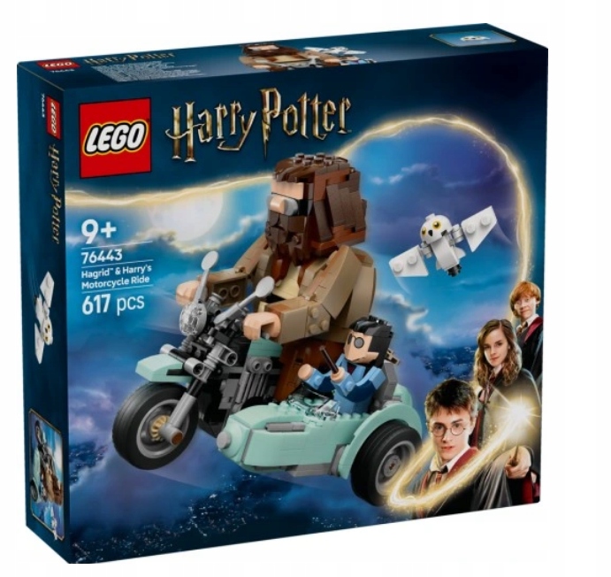 Lego 76443 Harry Potter Motocyklová Jízda Hagrida A Harryho