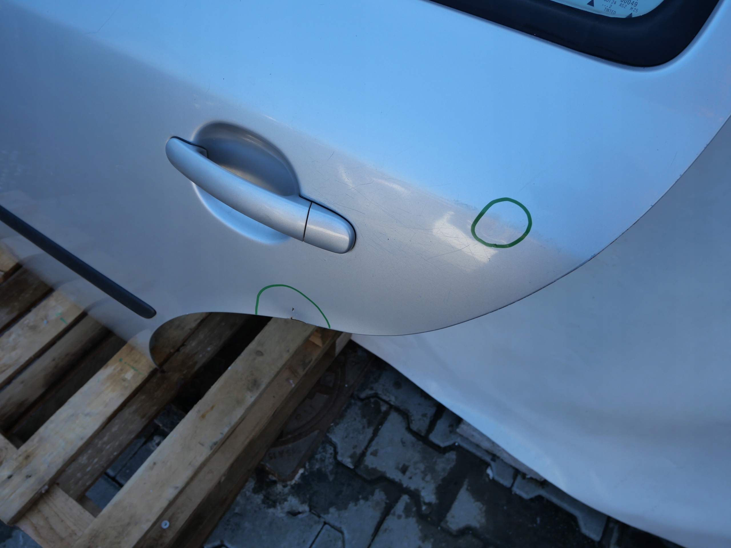 door left rear part SKODA OCTAVIA and