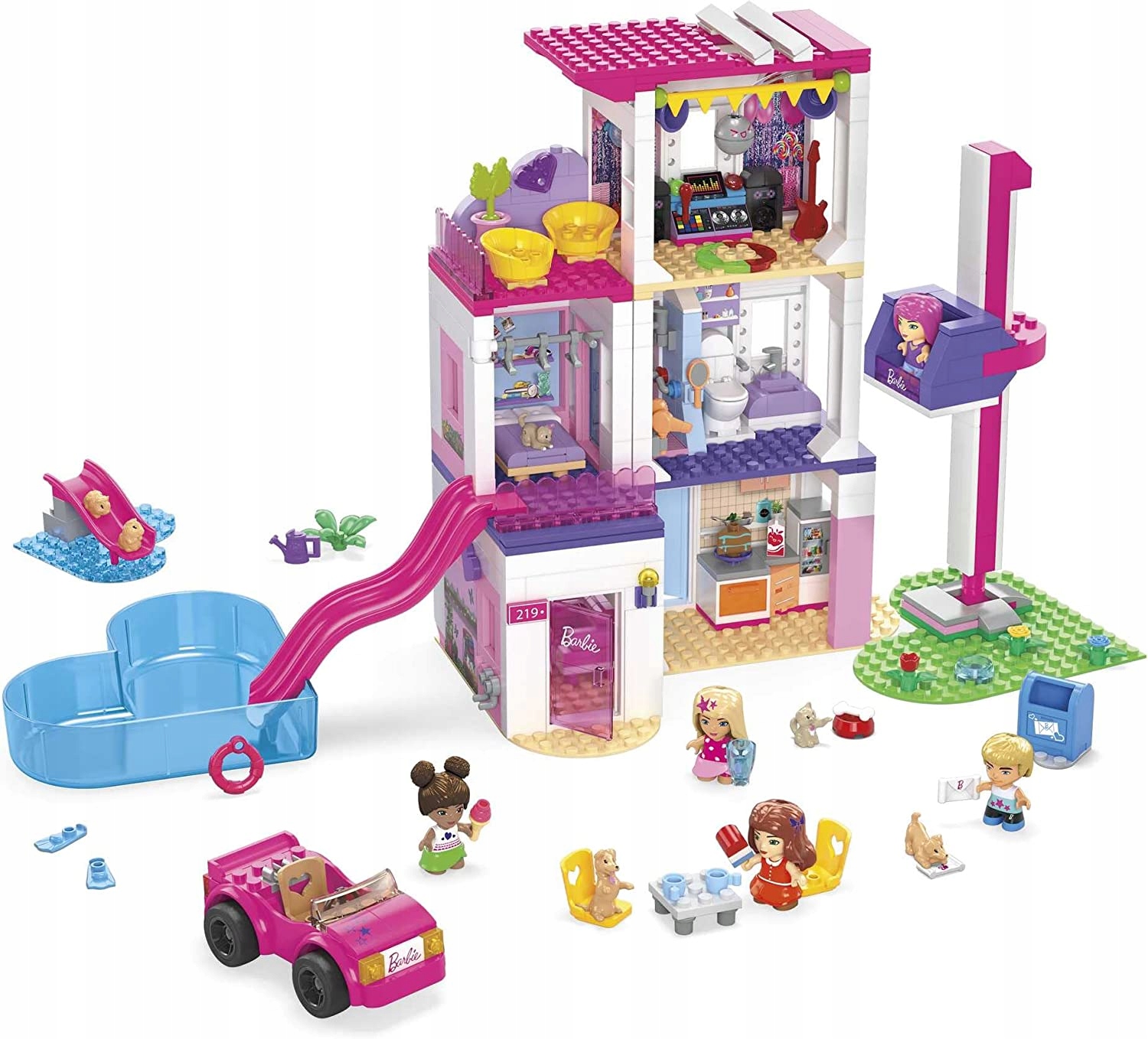

Klocki Barbie Color Reveal Domek Marzeń HHM01