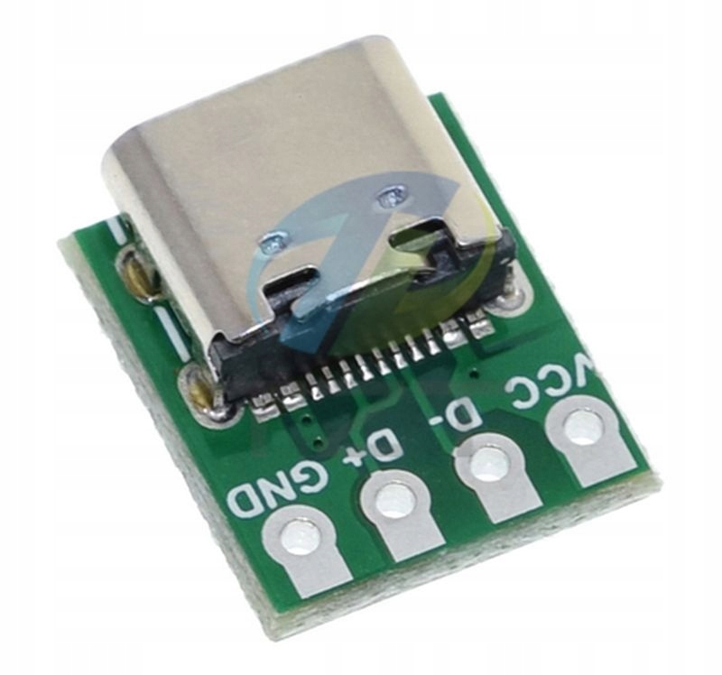 GNIAZDO USB-C 16 PIN Z PŁYTKĄ