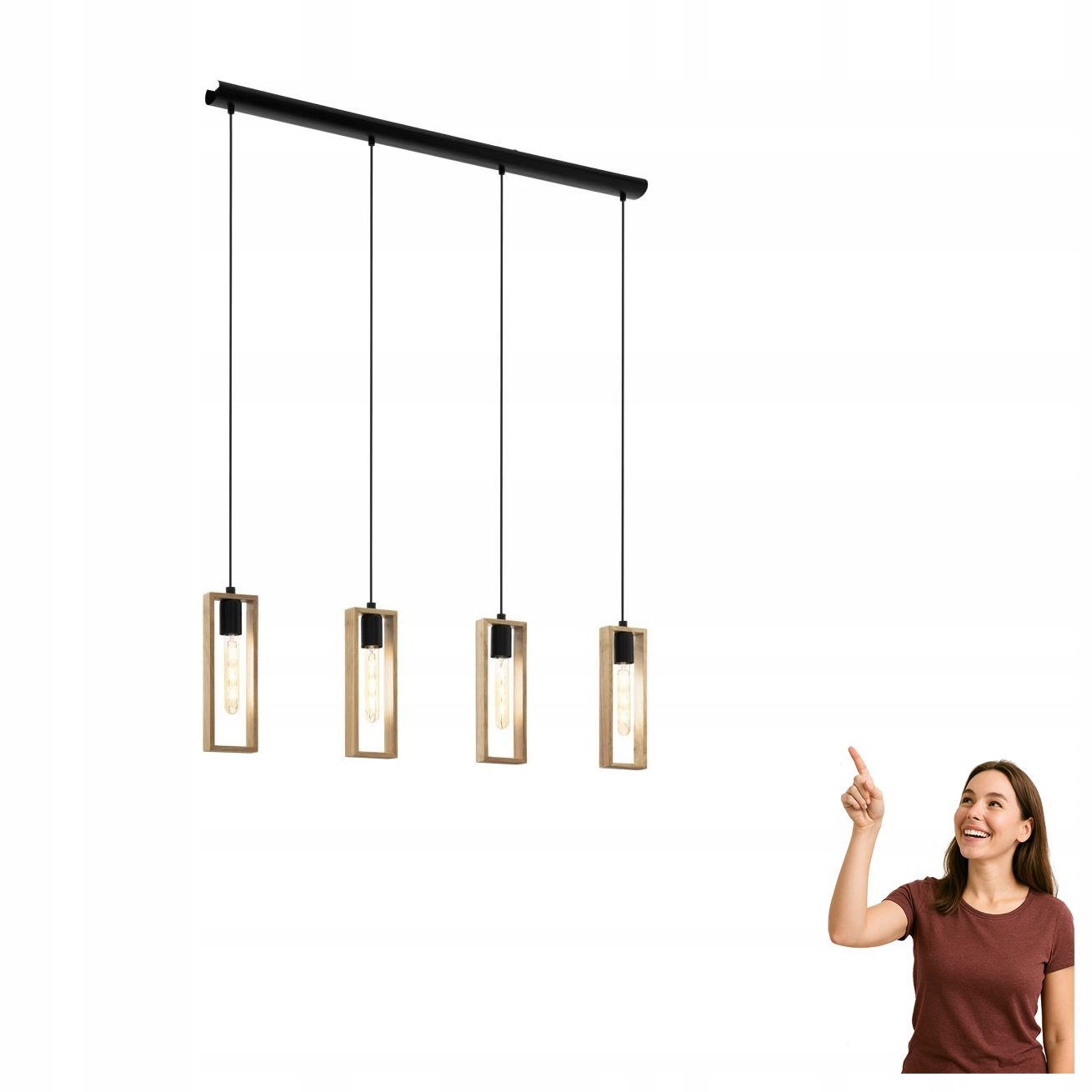 Závěsná lampa Littleton 49475 Eglo