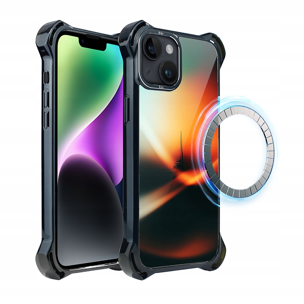 Pouzdro Ibizu DropGuard Ultra pro iPhone 14 Plus s MagSafe, Golden Hour