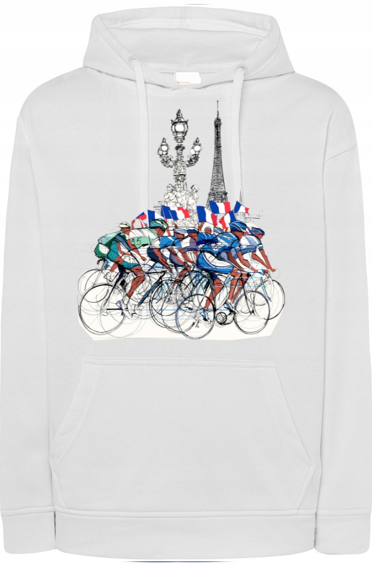 Tour De France Cyklistika Mikina S Kapucí vel. S