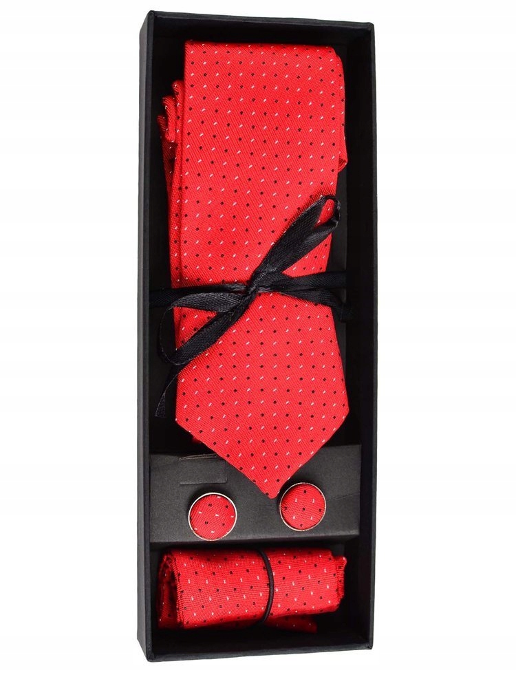 Костюм галстук нагрудный платок запонки красный C Пол мужской продукт