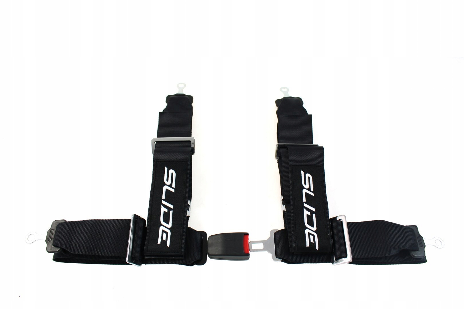 PASY SPORTOWE SLIDE 4 PUNKTOWE 3 CZARNE