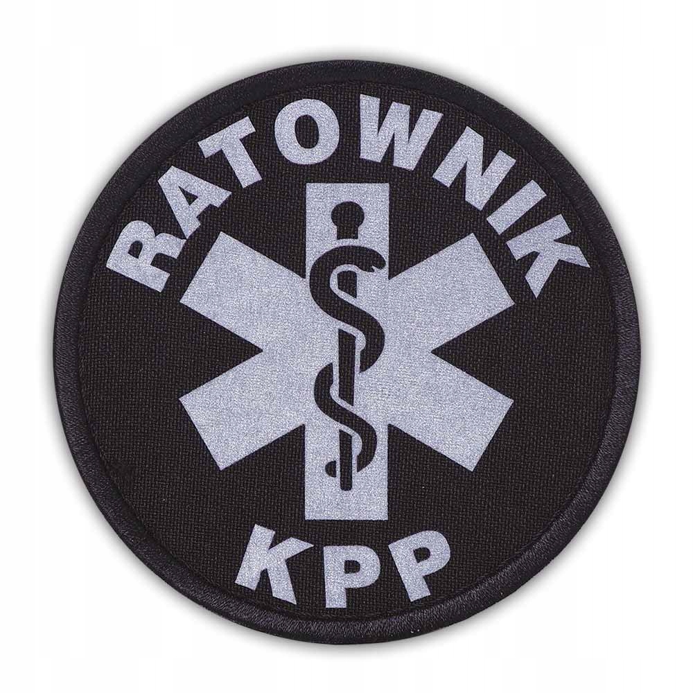 

Emblemat odblaskowy Ratownik Kpp na rzepie 8,5 cm