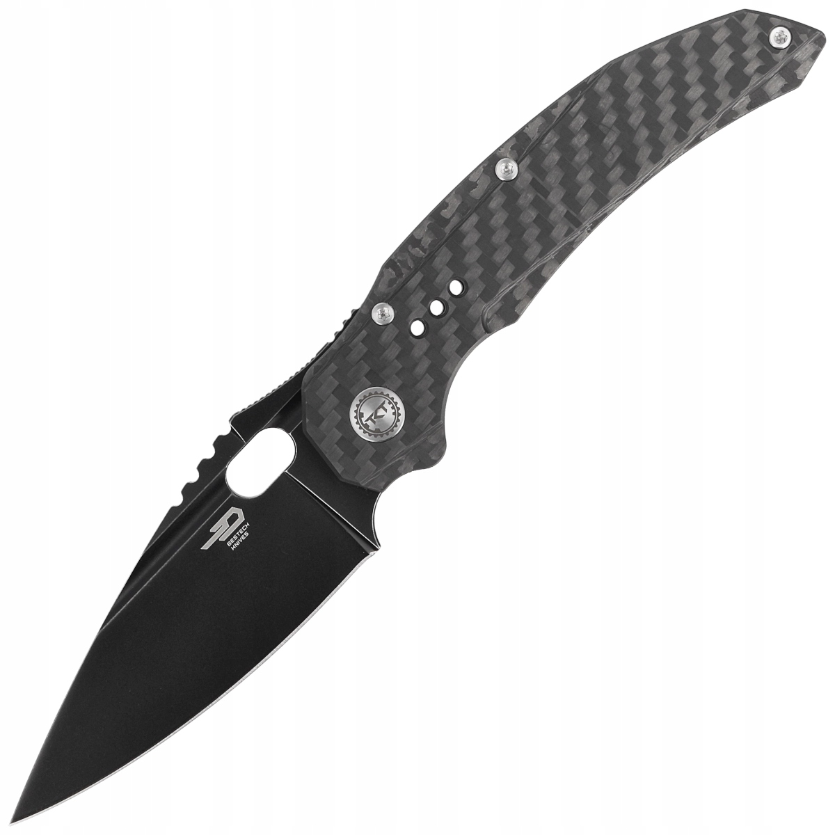 Nůž Bestech Exploit Black Titanium Cf (BT2005G)
