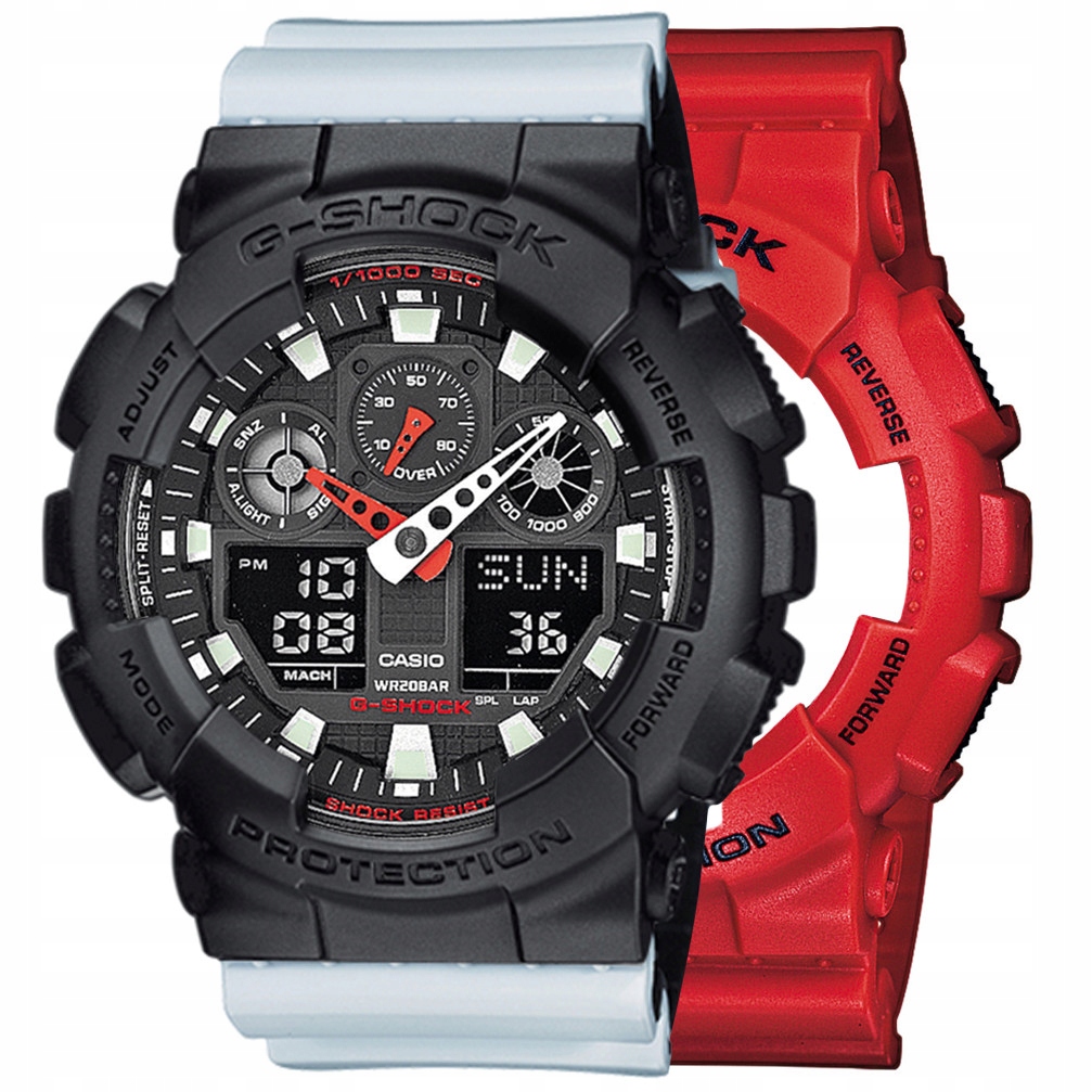 Hodinky Casio G-Shock Set GA-100B-4AER Luneta 10358741 Řemínek 10527469 20