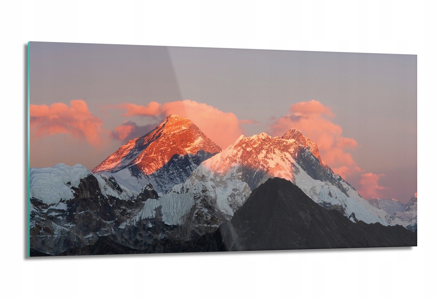 kalený kuchynský panel Nepál hory západ 100x50