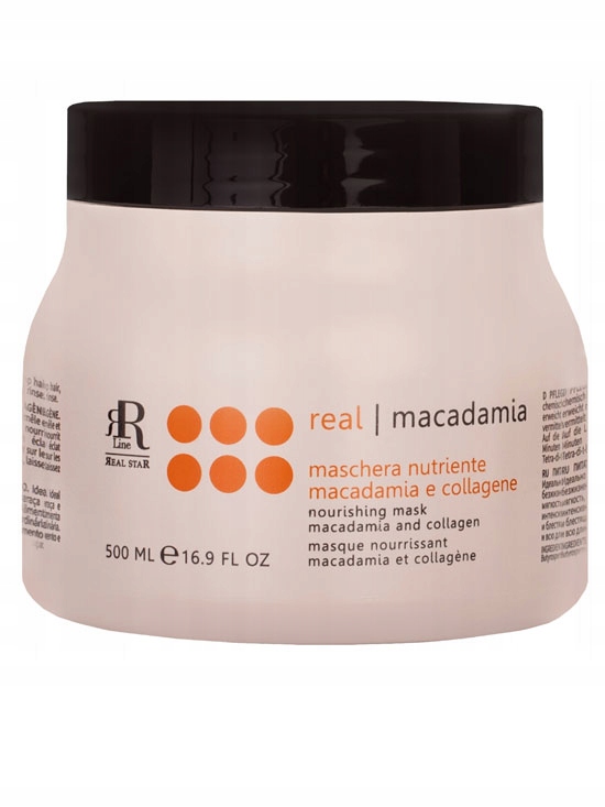 RR LINE MACADAMIA STAR MASKA ODŻYWIAJĄCA 500ml